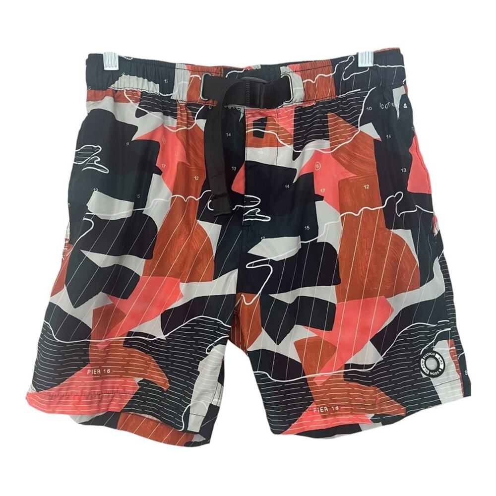Scotch & Soda Swim Trunks Size Medium  Men's